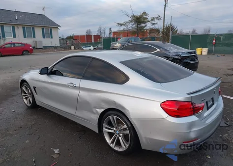 2014 BMW 428I xDrive z USA, uszkodzony, nr VIN WBA3N9C53EK244714